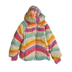Swiss Tech Girls puffer Hooded jacket Sz XS (4-5)